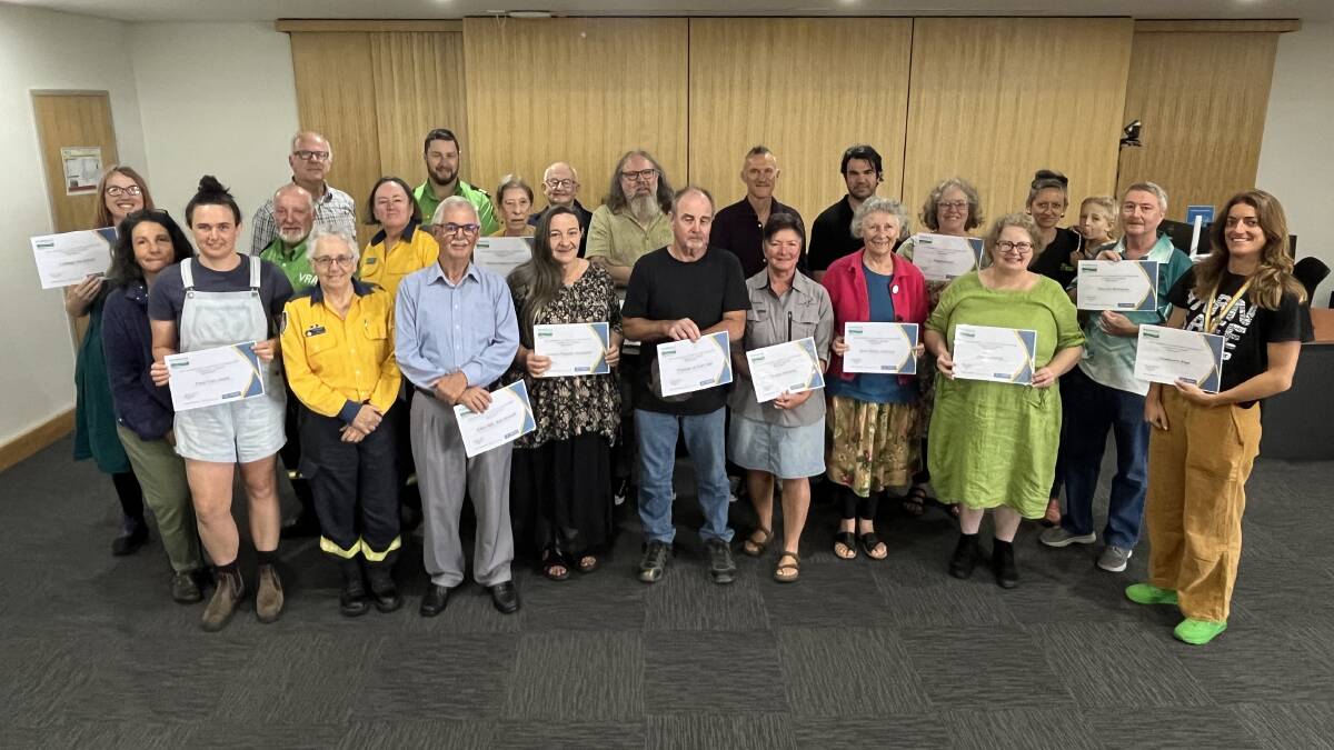 2024 Mumbulla Community Foundation Grants recipients. Picture by James Parker 