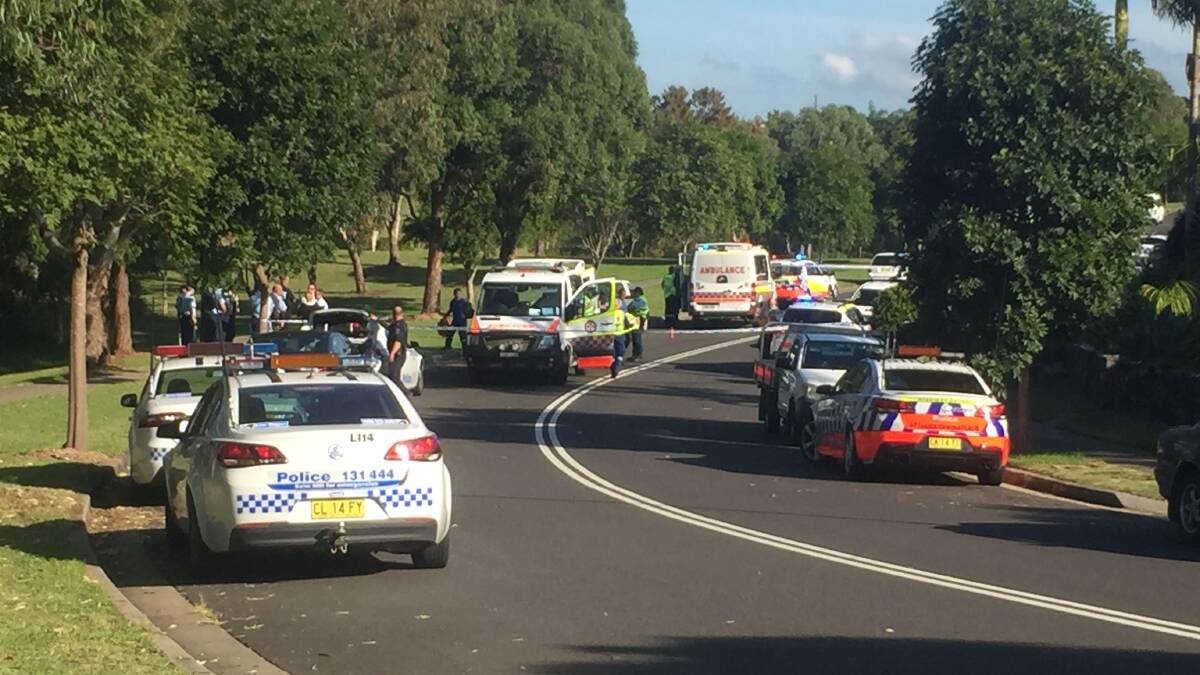 A teenage boy has been killed after his motorbike collided with a car at Blackbutt on Tuesday afternoon. Picture: ROBERT PEET