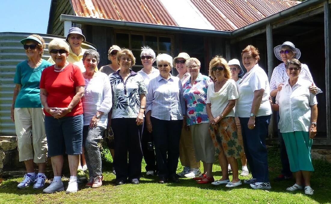 LADIES DAY OUT: VIEW Club members enjoy a pleasant excursion to Alexander's Hut on Tantawangalo Mountain late last year. Bega District Diary, page 13