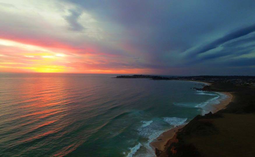PICTURE PERFECT: Josh McCue from Bermagui Bait and Tackle captured this stunning image with the store's drone.
