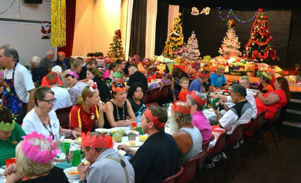 ONE BIG FAMILY: Last year's Christmas lunch at Merimbula. This year it returns to Merimbula, Eden and now Bega.