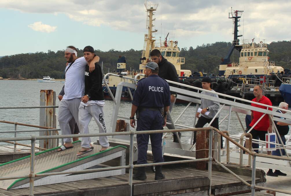 Cruise ship brawl: Marine Police operation underway in Eden | Video, Photos