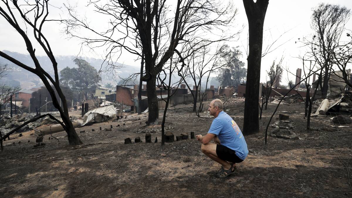 Additional counselling services are being touted following the Tathra bushfire with the federal government committing $250,000 via the South Eastern Primary Health Network. Picture: Alex Ellinghausen