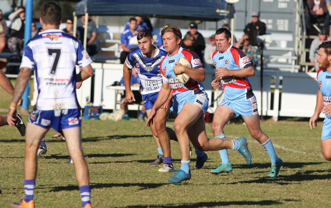 LYNCHPIN: Roosters trump card Ryan Apps is reportedly back on deck for this Saturday's must-win game against Moruya at the Bega Rec Ground.