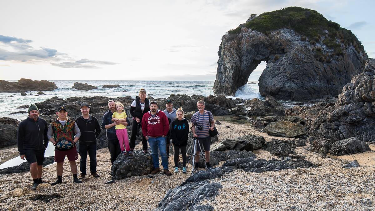 The Sapphire Snappers photographers collective hosted a weekend of informal 'Instameets' in Bermagui on the weekend, including sunrise at Horsehead Rock.