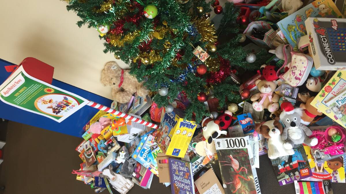 The pile of gifts under the BDN Christmas Toy Drive tree continues to grow! Thanks to everyone who's already given generously. Drop yours off before December 15.