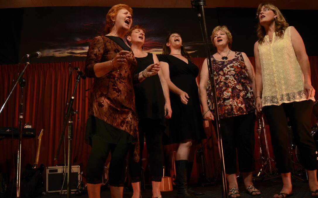 SONGBIRDS: The Janes are performing at the Rural Women's Gathering.
