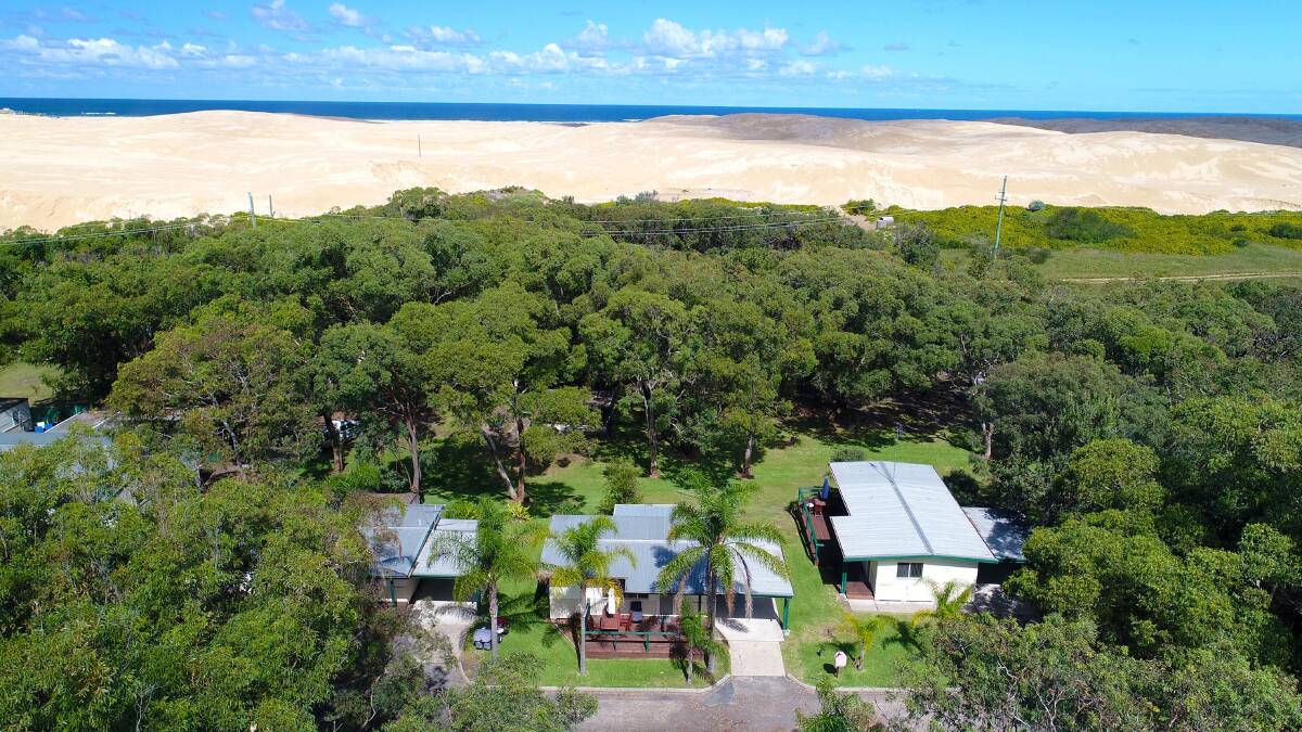 The Retreat Port Stephens … next to Australia’s biggest sand dunes.