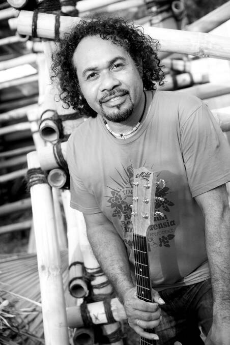 MUSIC THERAPY: The life and music of Timor Leste artist and environmentalist Ego Lemos has been shaped by the tumultuous periods of his nation’s history. Photo: Supplied