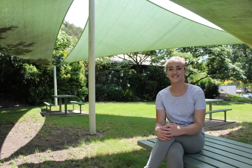 INTREPID CAREER STEP: Jess Heaton of Kalaru said she will make something out of whatever comes her way during the Bega-Littleton Citizens Exchange this year. 