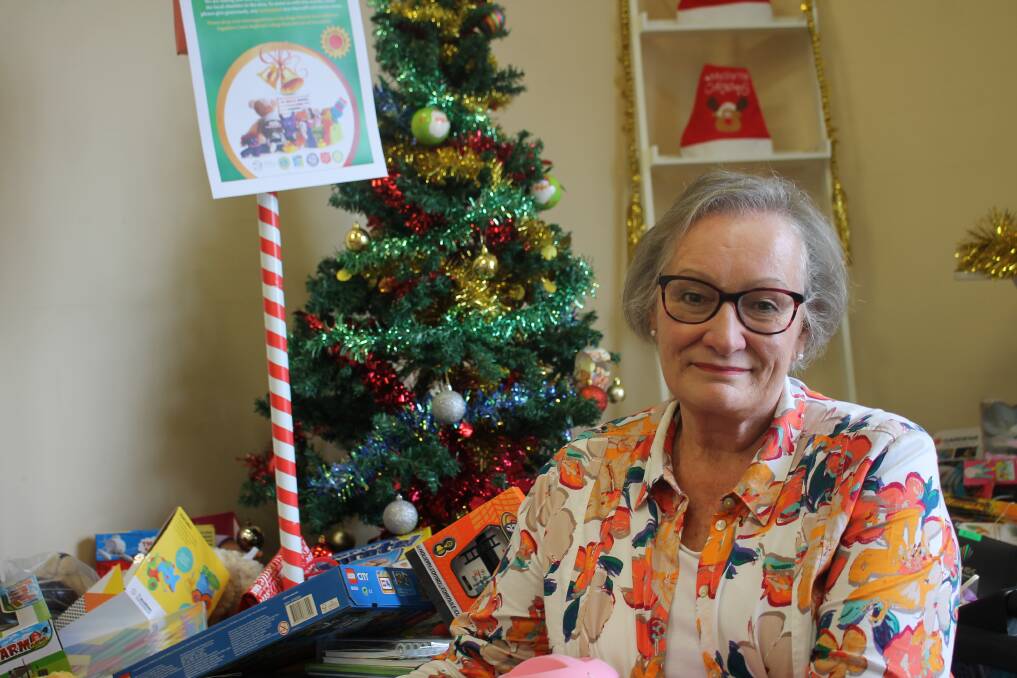 GREATEST GIFT: Bega Rotary president-elect Margaret Taylor says the BDN toy drive is an example of a healthy community partnership that she is proud to be a part of. 