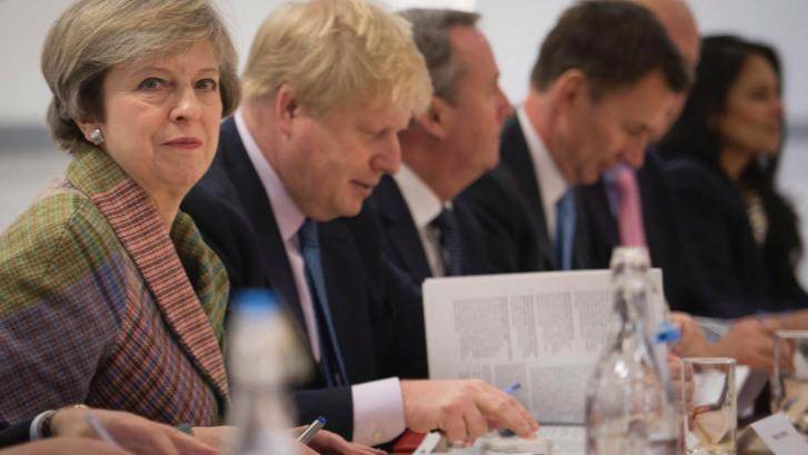 British Prime Minister Theresa May faces another hurdle before she can pull Britain out of the EU. Photo: PA