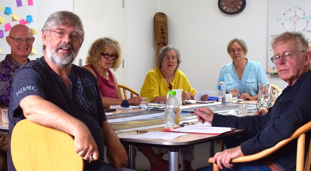 PLANS: Conservationists meet in Bermagui to discuss native forests. 