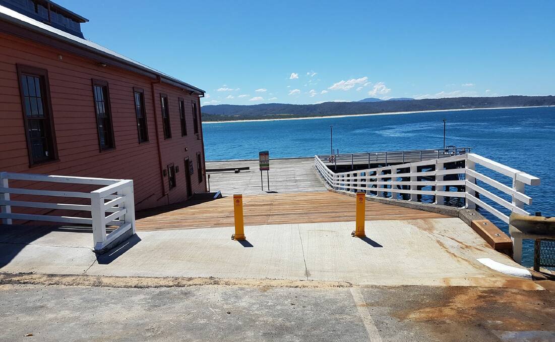 REPAIRED: The Tathra Wharf was opened on Friday after its repair works were completed ahead of schedule. Picture: Bega Valley Shire Council Facebook page
