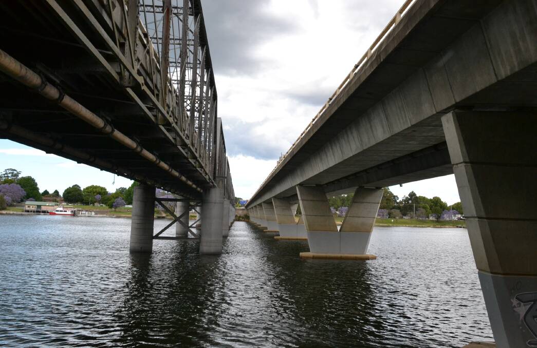 TWIN CROSSING: The proposed new crossing of the Shoalhaven River is expected to go to the west of the current conceret bridge.