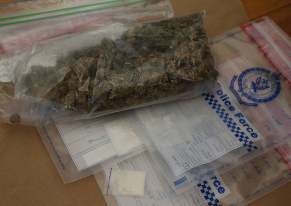 Drugs seized in last week's raids as part of Strike Force Arctic. Photo: NSW Police Media