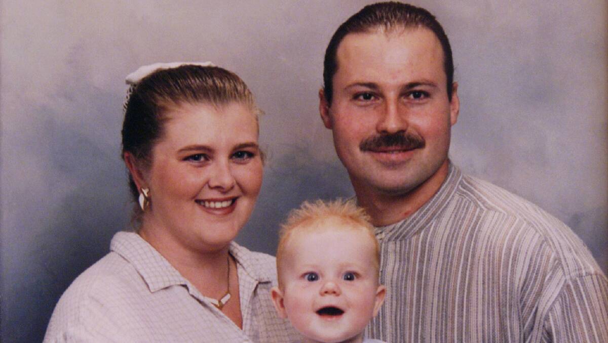 FAMILY: Allison Penrose with Sandor Cikos and son Jake.