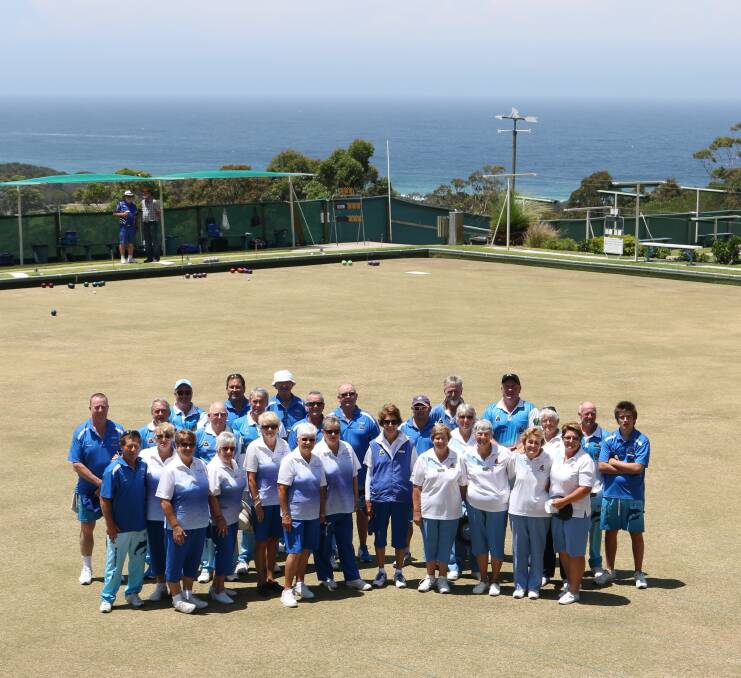 Finalists: Ready to play out the last round in the Drakes Pride Super Sixes tournament are the teams from Merimbula and Tura Beach.