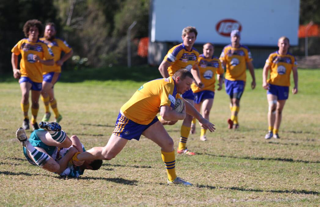 Back on deck: Eels centre Ian Smith will be one of the players expected back on the park this week for an elimination final with Narooma. 