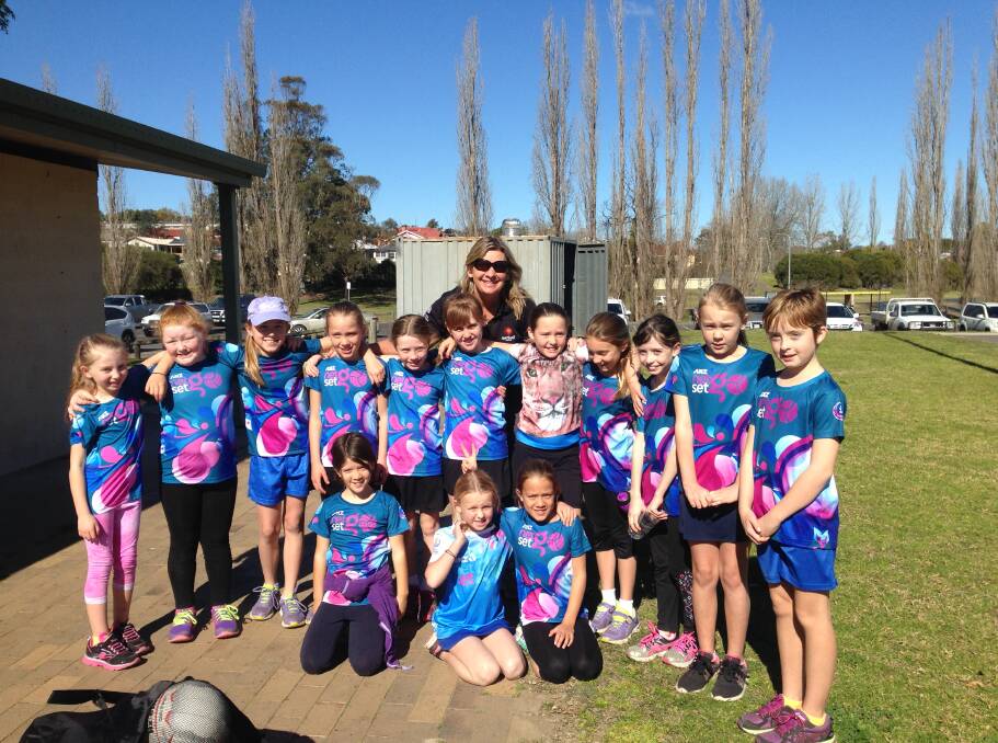 Ready to go: Bega netball juniors are kitted out and excited for the coming season with a registration session on Saturday. 