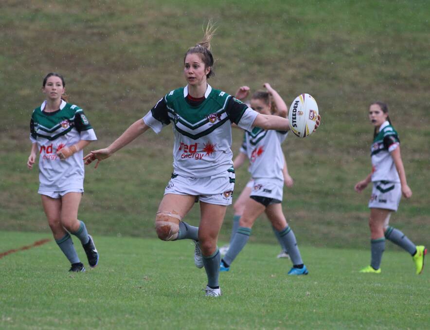 Origin call up: Bega's Kezie Apps has gone from strength to strength with selection in the NSW women's Origin side. 