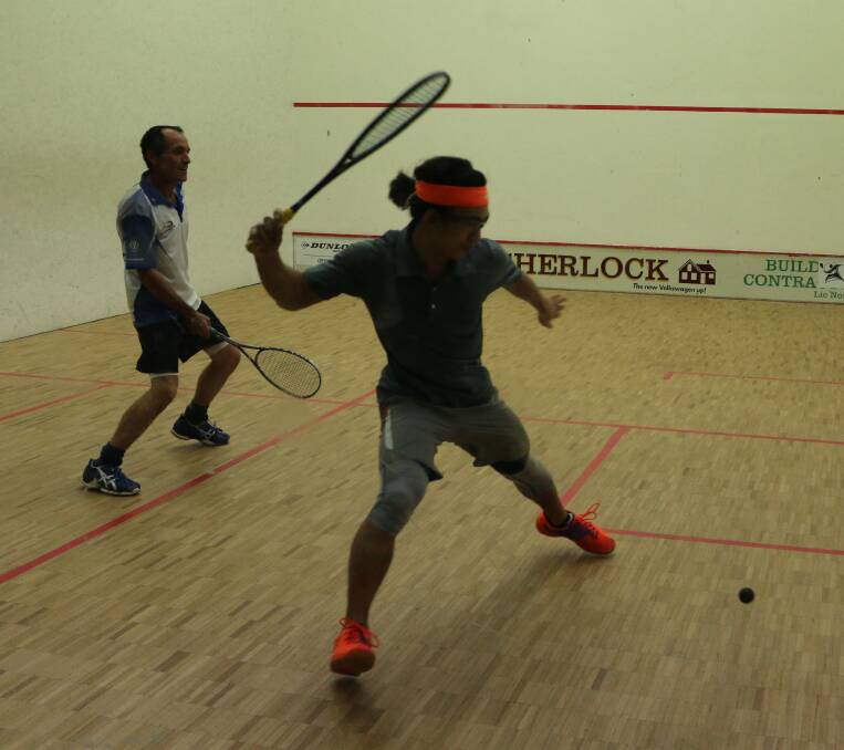 Thailand-based player Arnold Phat defeated Jeff Rowe in straight sets on Wednesday for the opening round. 