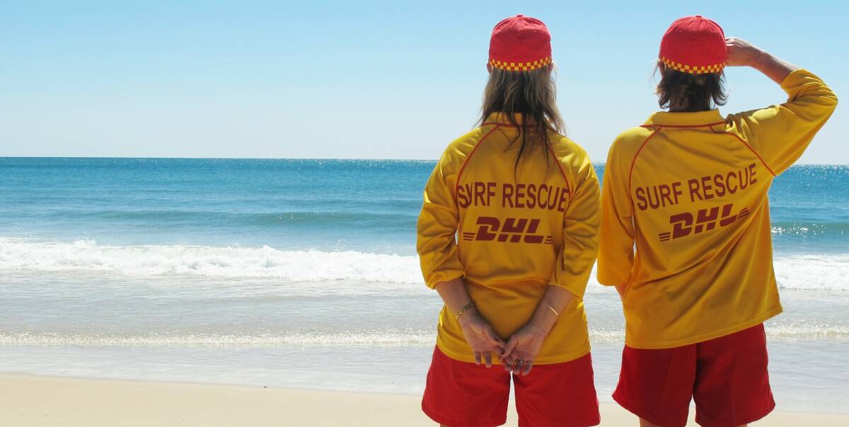 On duty: Businesses have rallied to fund ALS Lifeguard patrols at Tathra Beach on weekends into February as strong visitor numbers continue.