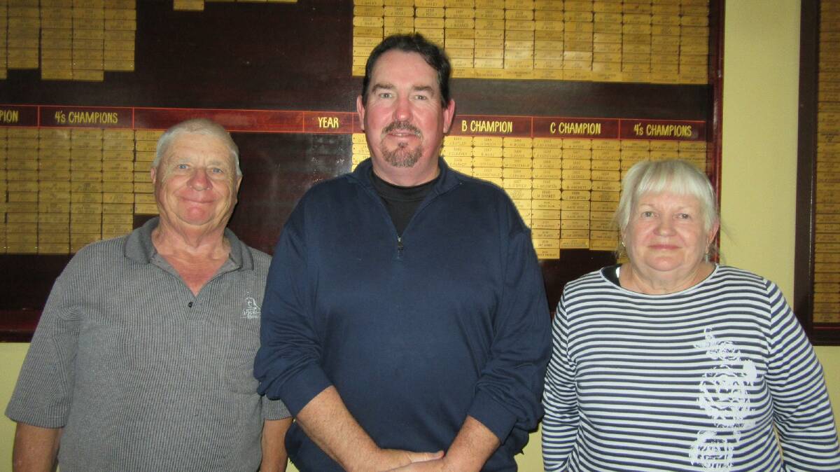 The winners of the Tathra Lions Club Charity Day 4 Ball Ambrose event held on Sunday were Malcolm MacKenzie,John Boyle & Cheryl MacKenzie (Vin Ford absent)