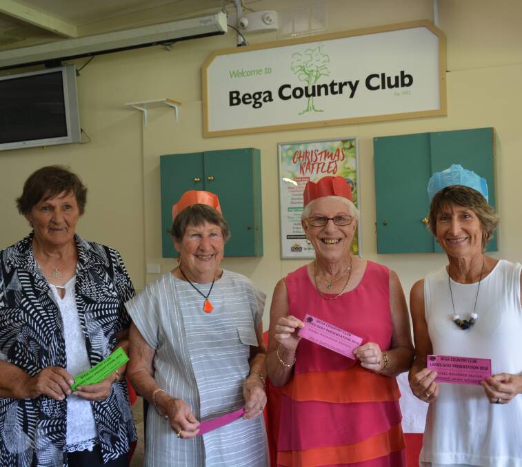 Mabel Mackenzie winners are Margaret Atkins, Veronica Coman, Robyn Kilkelly and Wendy Hergenhan.