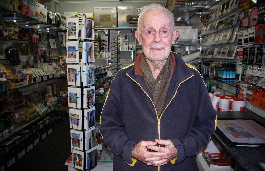 Jerry Johnson uses the Tathra Post Office services every day. Picture: Alasdair McDonald