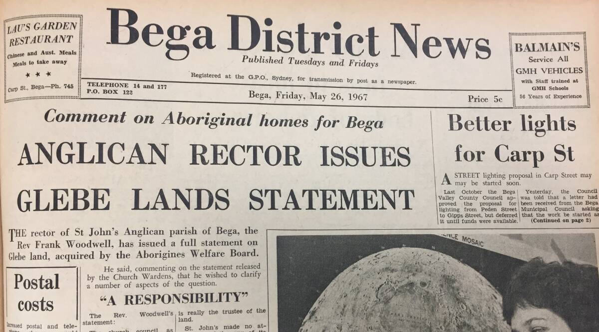 The Bega District News on May 26, 1967.