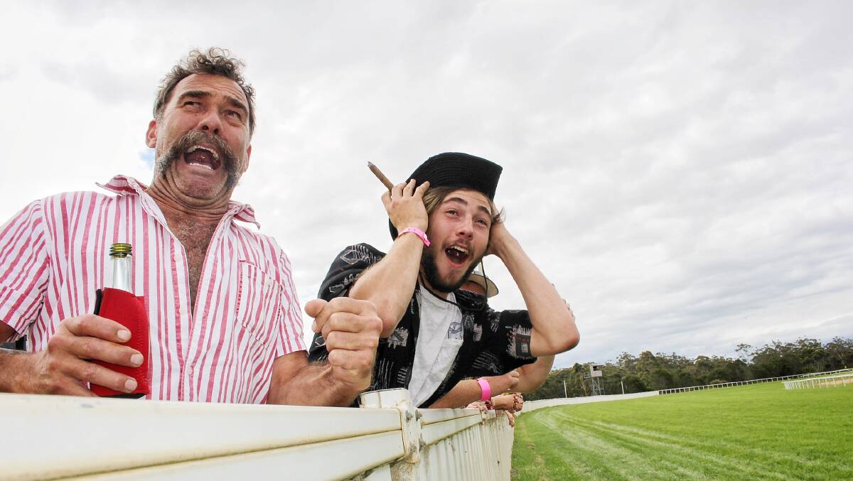 WINNER: The Boxing Day races at the Sapphire Coast Turf Club at Kalaru. Picture: Claudia Ferguson