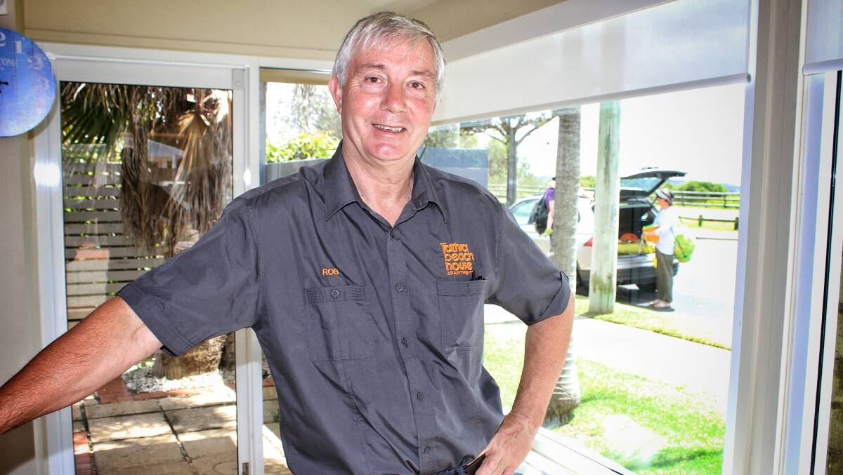 Business owner and Tathra and District Chamber of Commerce member Rob White said the biggest problem is customers being told by Telstra there is no problem. Photo: Alasdair McDonald