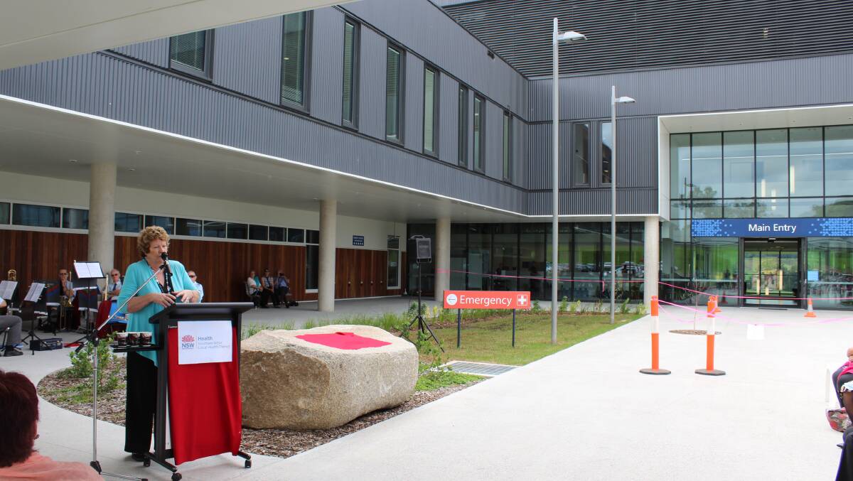 NSW Health Minister Jillian Skinner at the opening of the South East Regional Hospital in April.