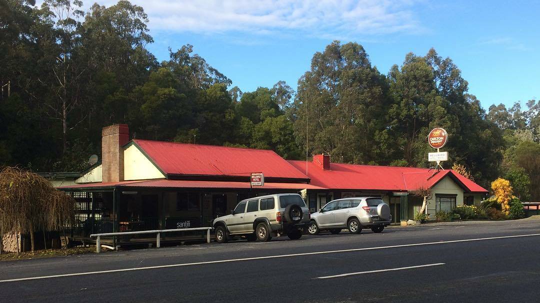 The Bellbird Hotel, Bellbird Creek, where the siege is reportedly taking place. Photo: jacksshed2