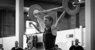 POWER LIFT: Max Harris at ACT Weightlifting Interclub meeting on February 16.