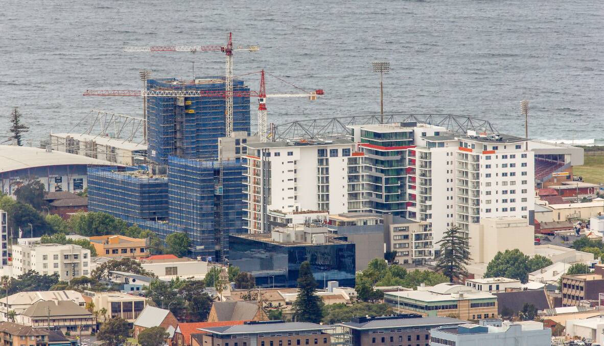 HIGH RISES: Increases in property prices have made units more attractive to buyers in Wollongong, while also pushing more people to rent for longer. Picture: Adam McLean