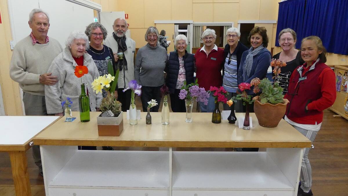 Bloomin' beautiful: Bemboka Garden Club members are counting down to the club’s 33rd Annual Flower Show to be held on Sunday, October 29, at Bemboka Memorial Hall.