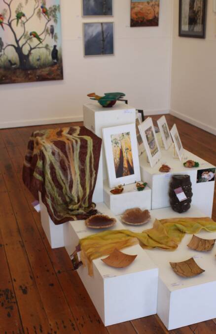 Terrific trees: The Arbor Amour exhibition at Spiral Gallery Bega is proving popular with visitors.