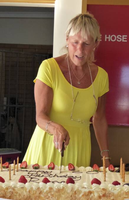 60 years young: Rosemary Brittliff celebrated her 60th birthday at Tathra on Saturday, January 7.