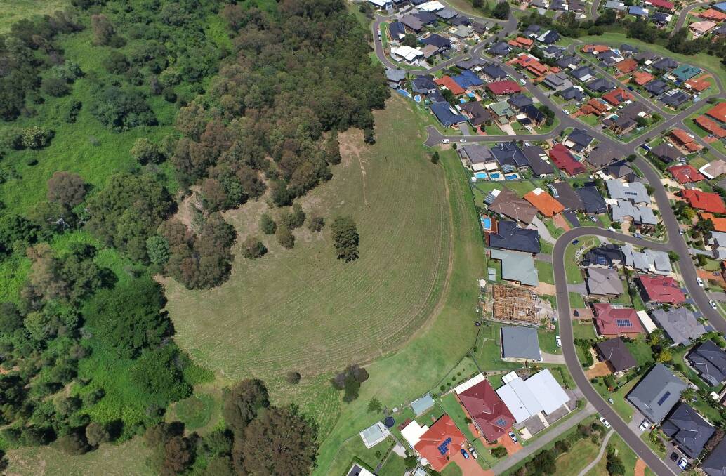 ALBION PARK LAND: Just 13 lots of land are for sale at Ashton Ridge estate in Albion Park. Picture: Supplied