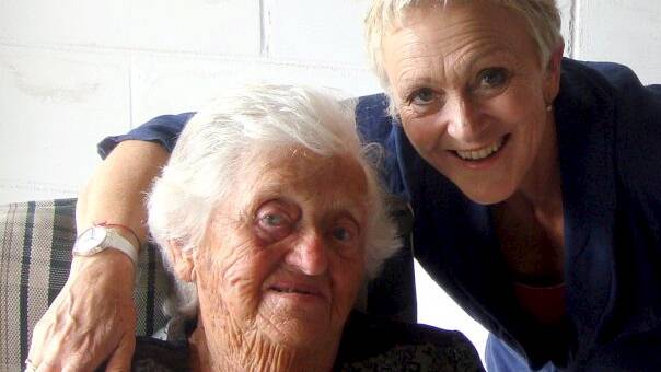 Sheila Agnes Grey and her daughter Josephine Milne-Home, in 2014. Photo: Supplied