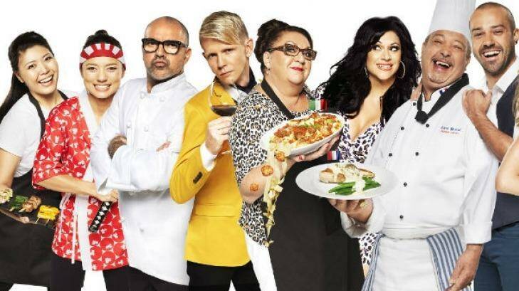 The restaurateur contestants on Channel Nine's <i>The Hotplate</i>, which Seven alleges is a rip-off of <i>My Kitchen Rules</i>.