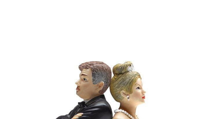 The financial consequences of a divorce need to be very carefully assessed.  Photo: Peter Dazeley