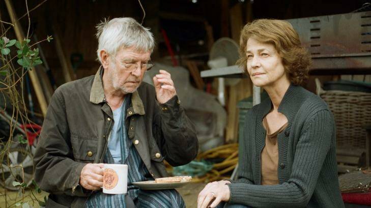 Tom Courtenay and Charlotte Rampling are a comfortable middle-aged couple facing a rift in their relationship. Photo: Madman