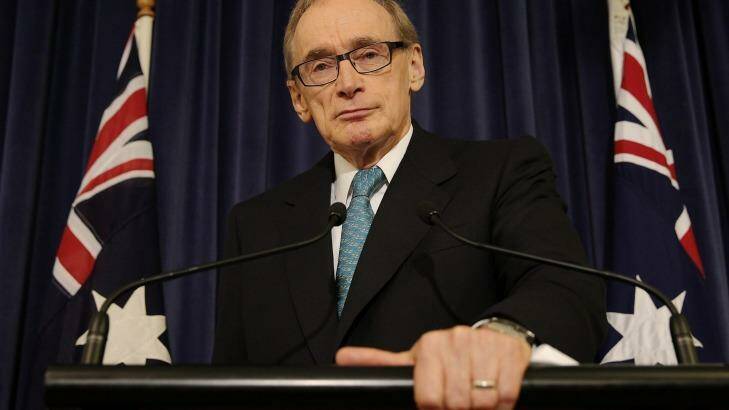 Labor MP Bob Carr backs trials of new approaches to pill testing and ice consumption rooms.  Photo: Alex Ellinghausen