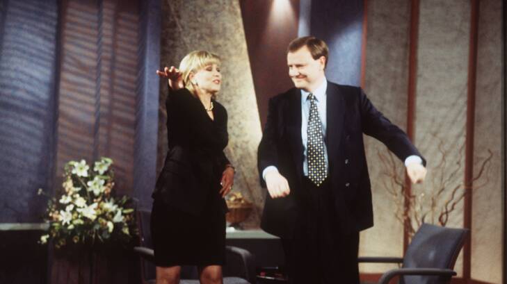 Daggy dancing with Kerry-Anne was a pollie right of passage. Peter Costello danced to the Macarena.