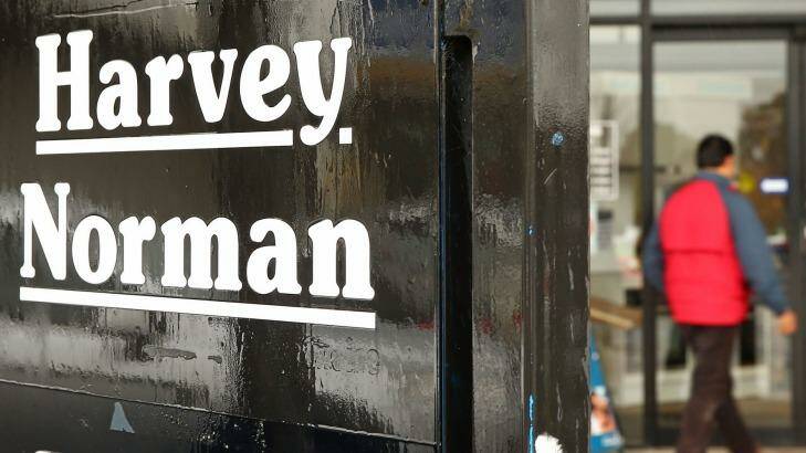 Deutsche says Harvey Norman and a string of other stocks are strong buys.  Photo: Scott Barbour