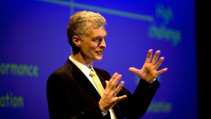 Andreas Schleicher, of the OECD, is concerned about falling Australian standards. Photo: Jeffrey Glorfeld