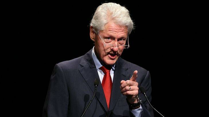 Former US President Bill Clinton has spent his time well since leaving office. Photo: Getty-Images